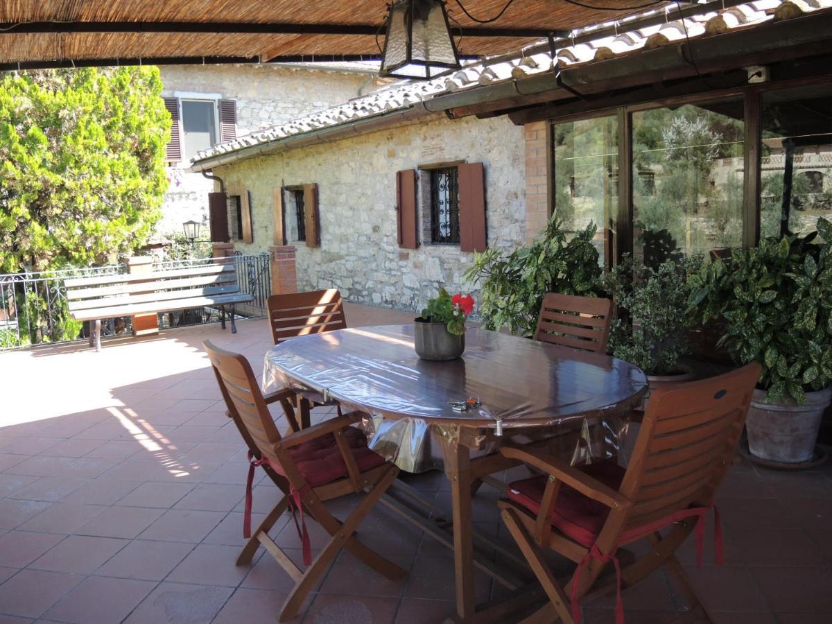 Appartement "La Casa Di Maria Luce" Con Terrazza Panoramica à Gaiole in Chianti Extérieur photo