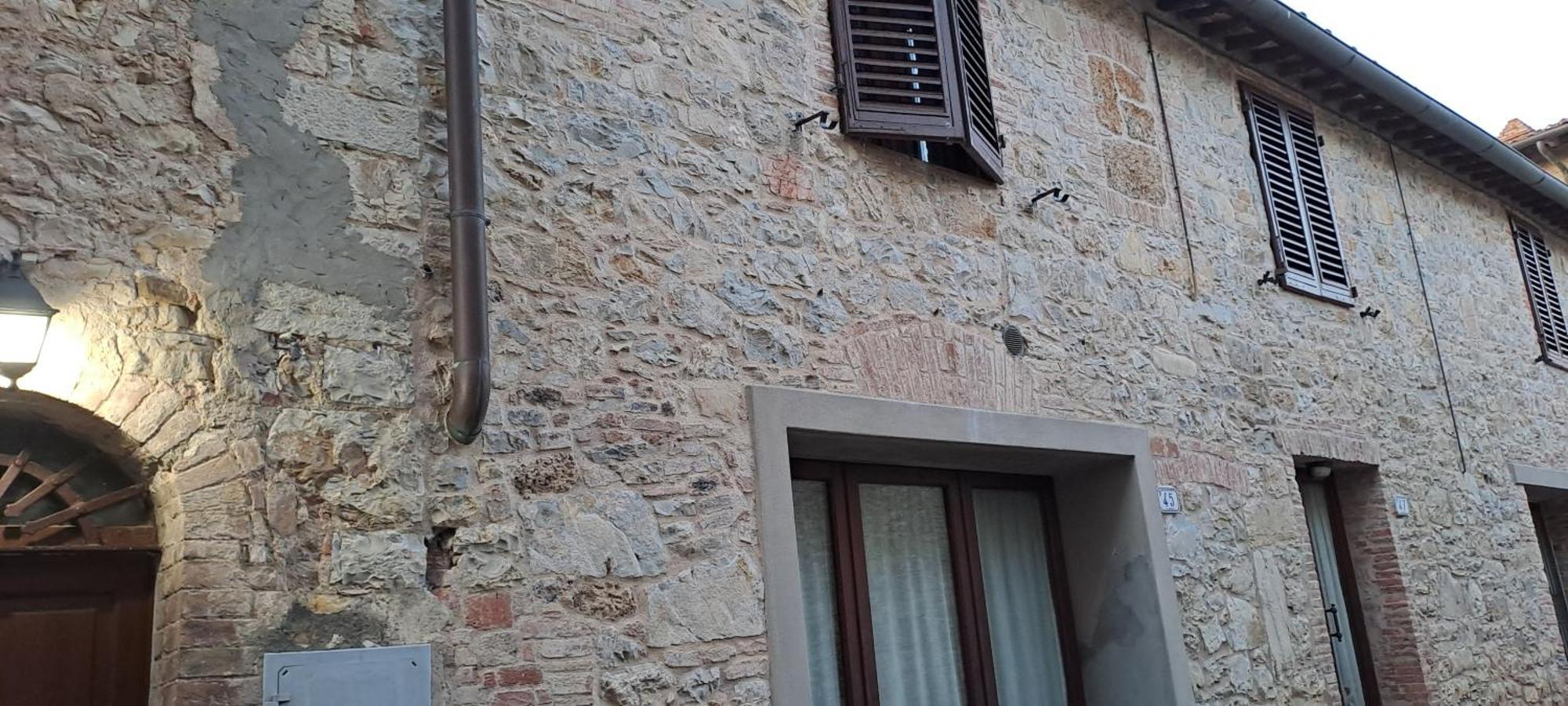 Appartement "La Casa Di Maria Luce" Con Terrazza Panoramica à Gaiole in Chianti Extérieur photo