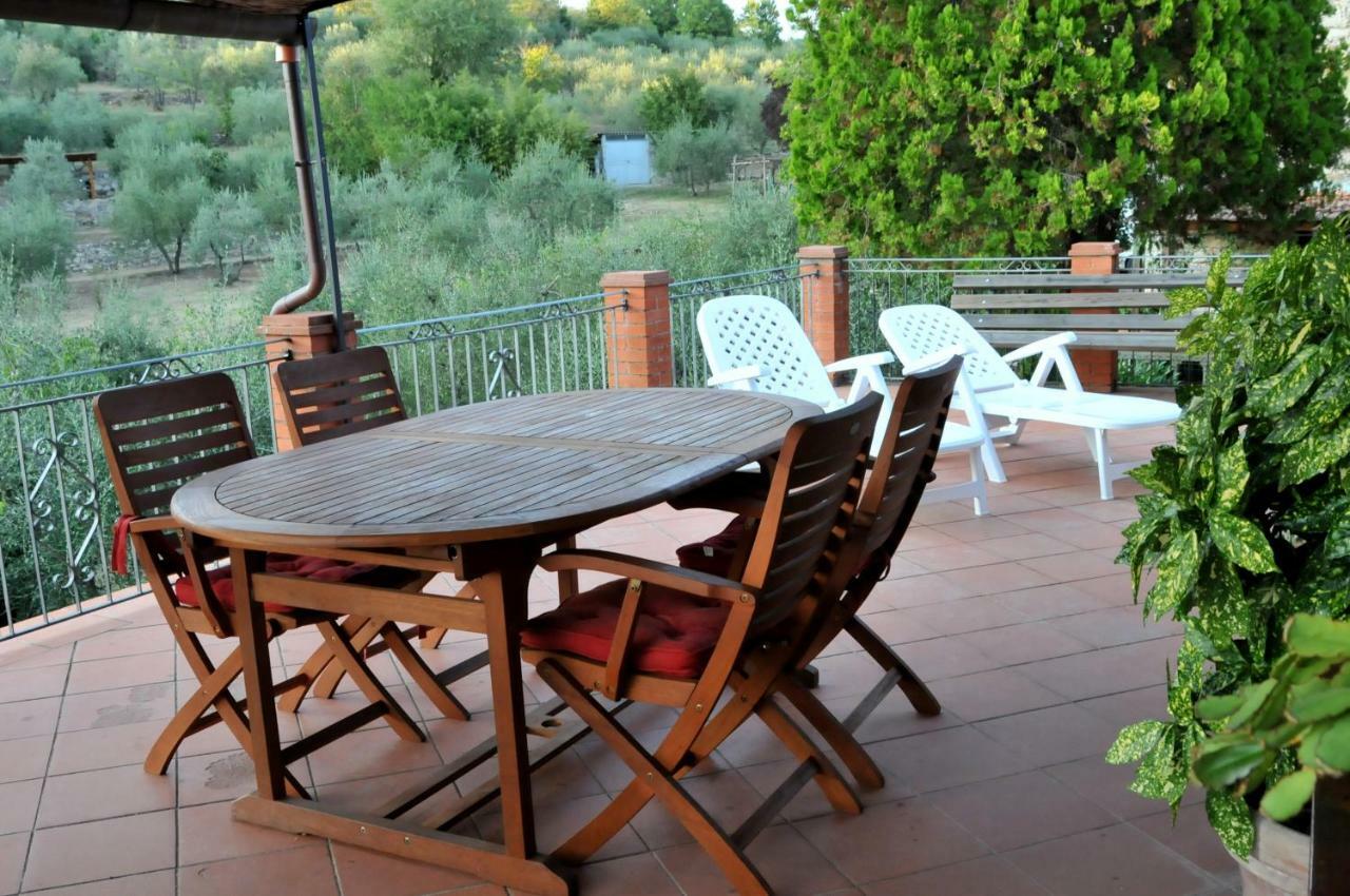 Appartement "La Casa Di Maria Luce" Con Terrazza Panoramica à Gaiole in Chianti Extérieur photo